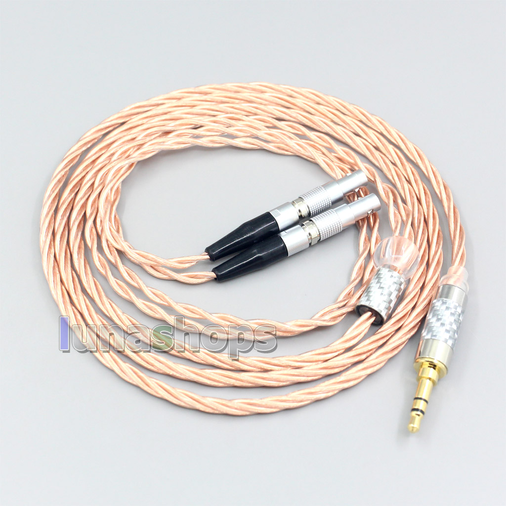 Silver Plated OCC Shielding Coaxial Cable For Ultrasone Jubilee 25E dition ED8EX ED15 Headphone