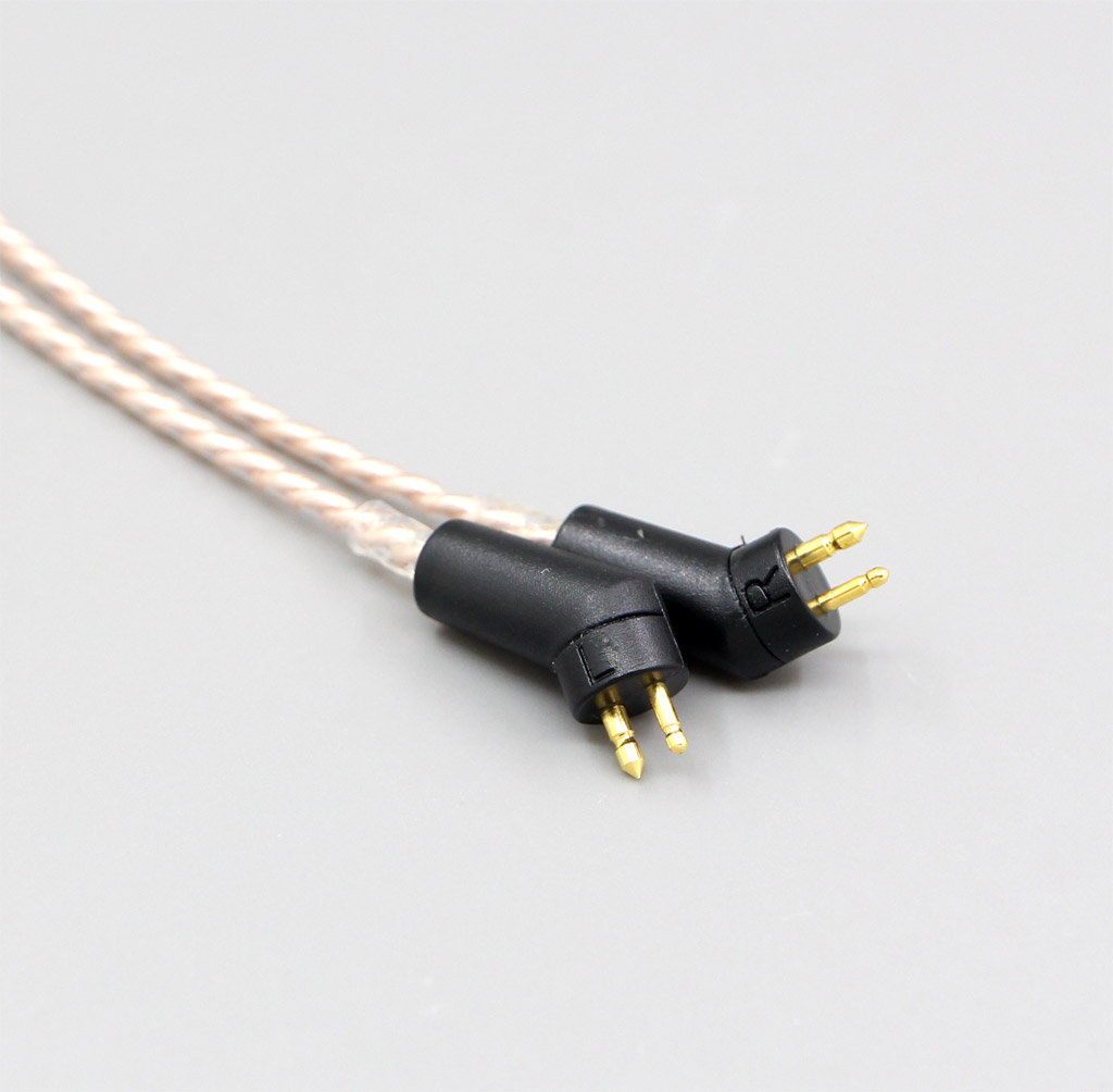 Hi-Res Brown XLR 3.5mm 2.5mm 4.4mm Earphone Cable For Etymotic ER4B ER4PT ER4S ER6I ER4 2pin