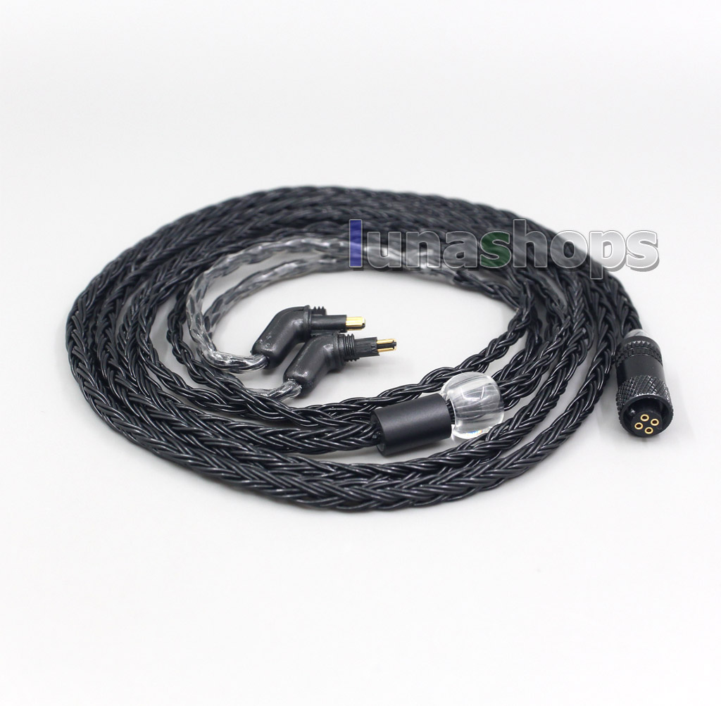 16 Core Black OCC Awesome All In 1 Plug Earphone Cable For Ultrasone Performance 820 880 Signature DXP PRO STUDIO
