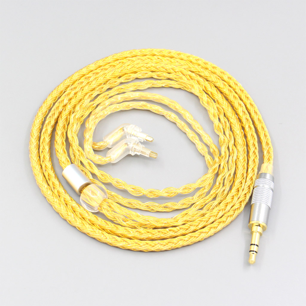 16 Core OCC Gold Plated Braided Earphone Cable For Sony MDR-EX1000 MDR-EX600 MDR-EX800 MDR-7550