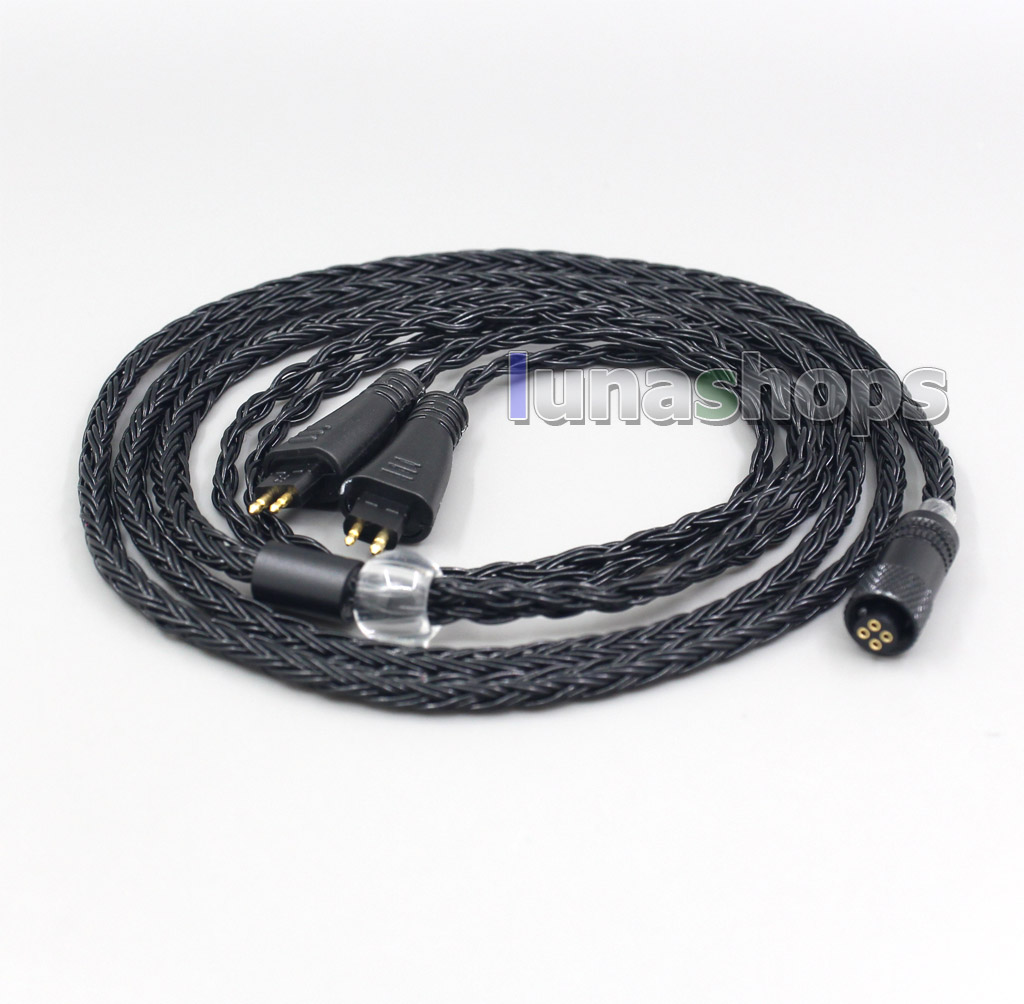16 Core Black OCC Awesome All In 1 Plug Earphone Cable For FOSTEX TH900 MKII MK2 TH-909 TR-X00 TH-600 Headphone