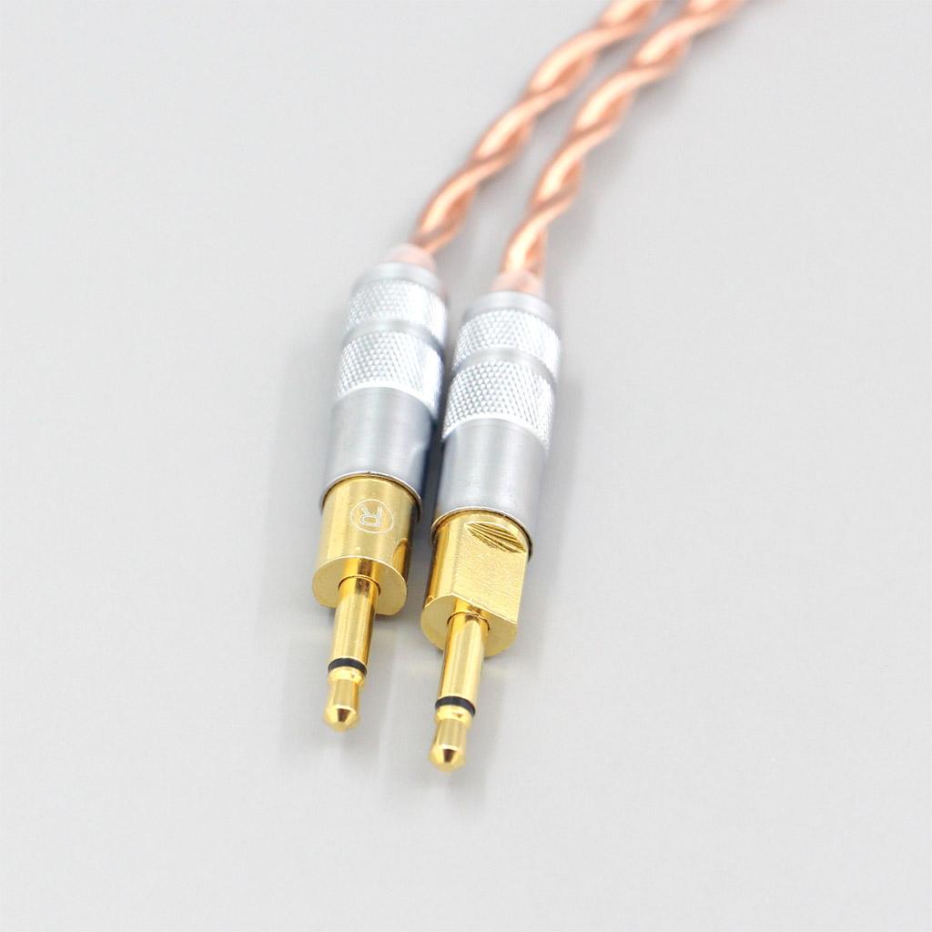 Silver Plated OCC Shielding Coaxial Earphone Cable For Sennheiser HD700 Headphone Headset