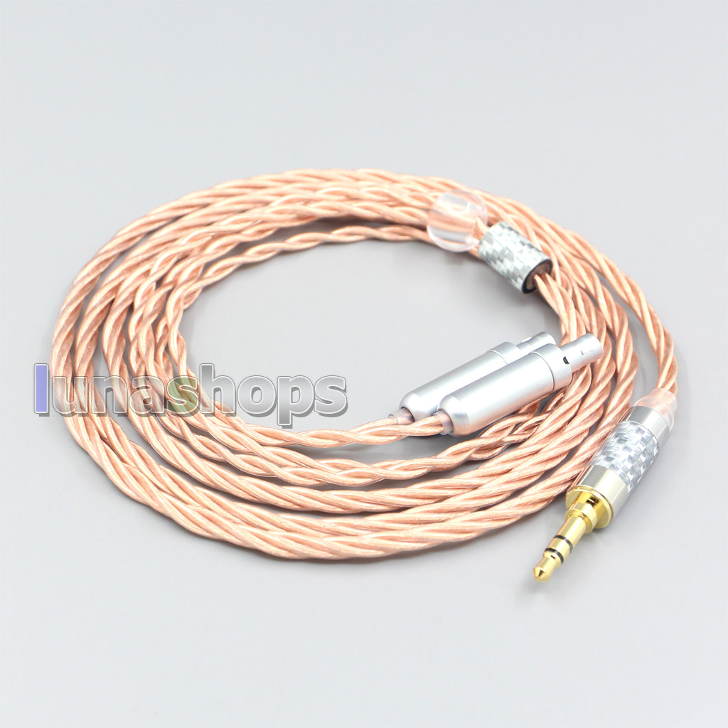 OCC Shielding Coaxial Cable For Sennheiser HD800 HD800s HD820s HD820 Enigma Acoustics Dharma D1000 Headphone