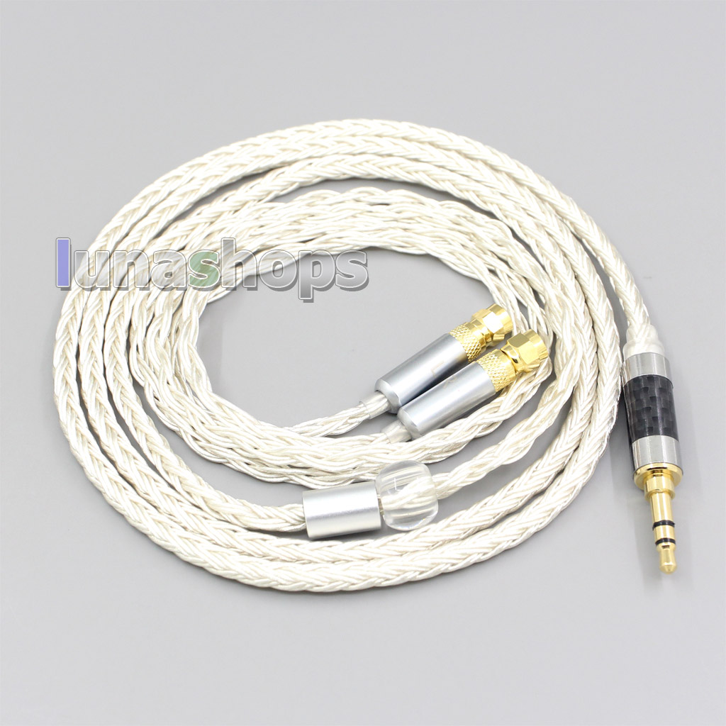 16 Core OCC Silver Plated Earphone Cable For HiFiMan HE400 HE5 HE6 HE300 HE4 HE500 HE6