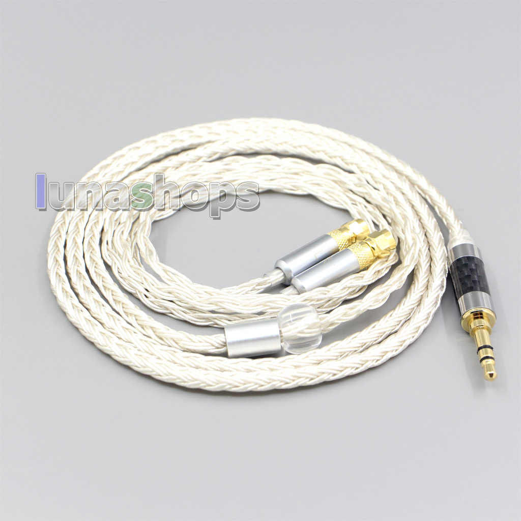 16 Core OCC Silver Plated Earphone Cable For HiFiMan HE400 HE5 HE6 HE300 HE4 HE500 HE6