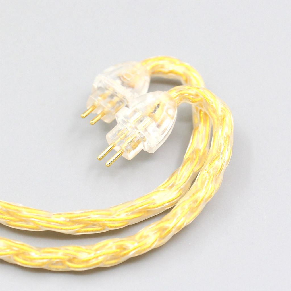 16 Core OCC Gold Plated Braided Earphone Cable For HiFiMan RE2000 Topology Diaphragm Dynamic Driver