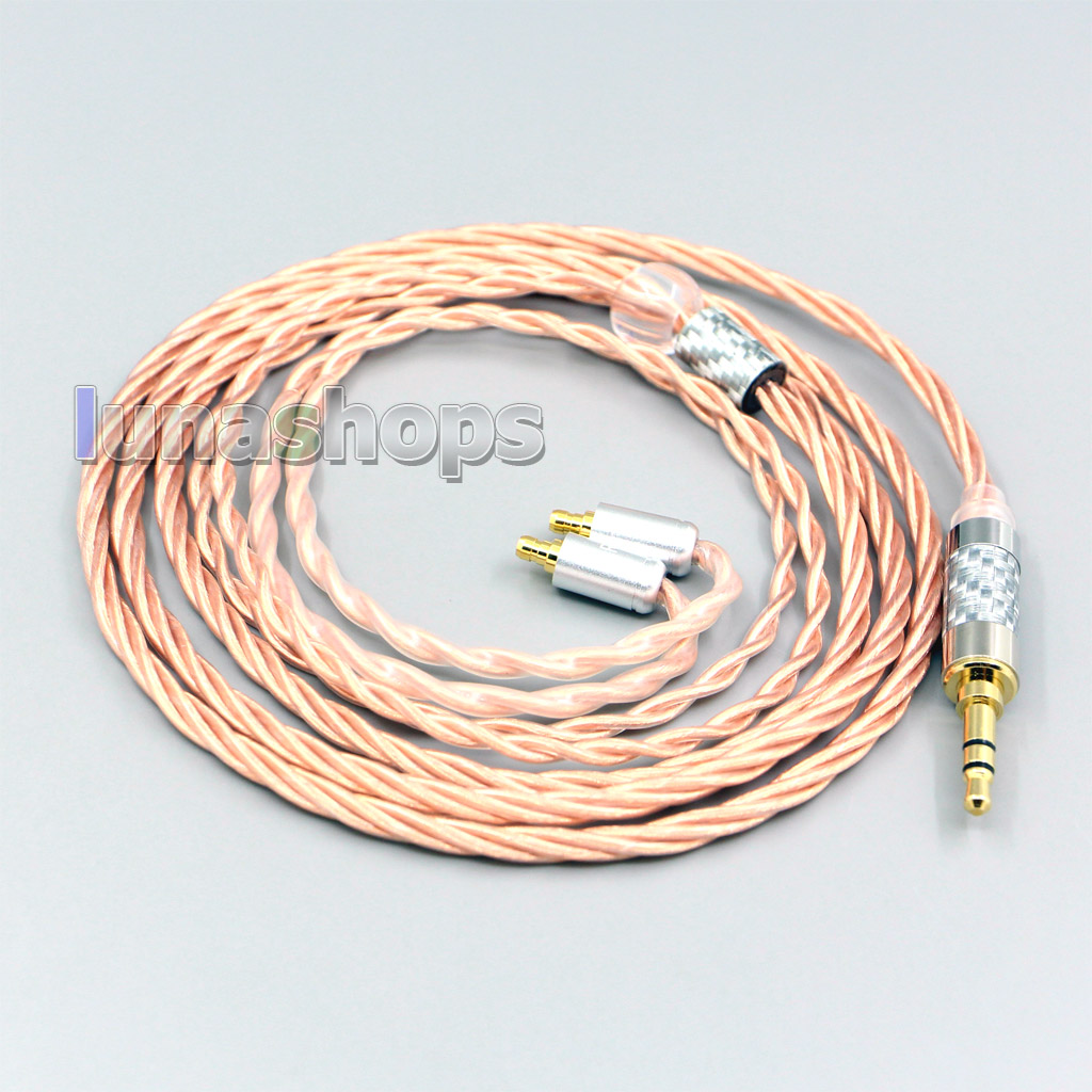 Silver Plated OCC Shielding Coaxial Earphone Cable For Sennheiser IE400 IE500 Pro