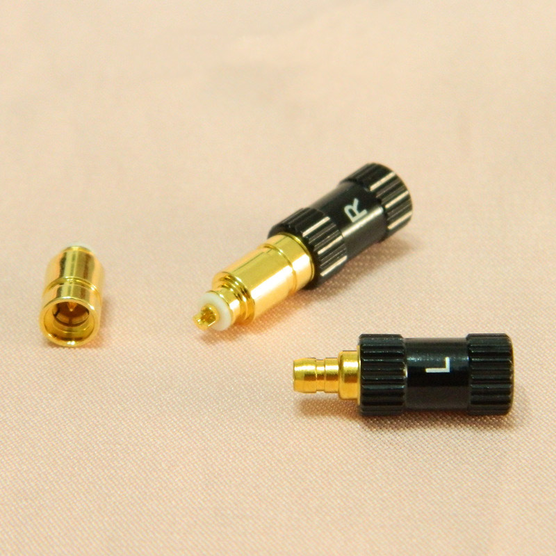1 pair Earphone DIY Custom Repair Female Socket Pin Adapter For Sennheiser IE400 IE500 Pro