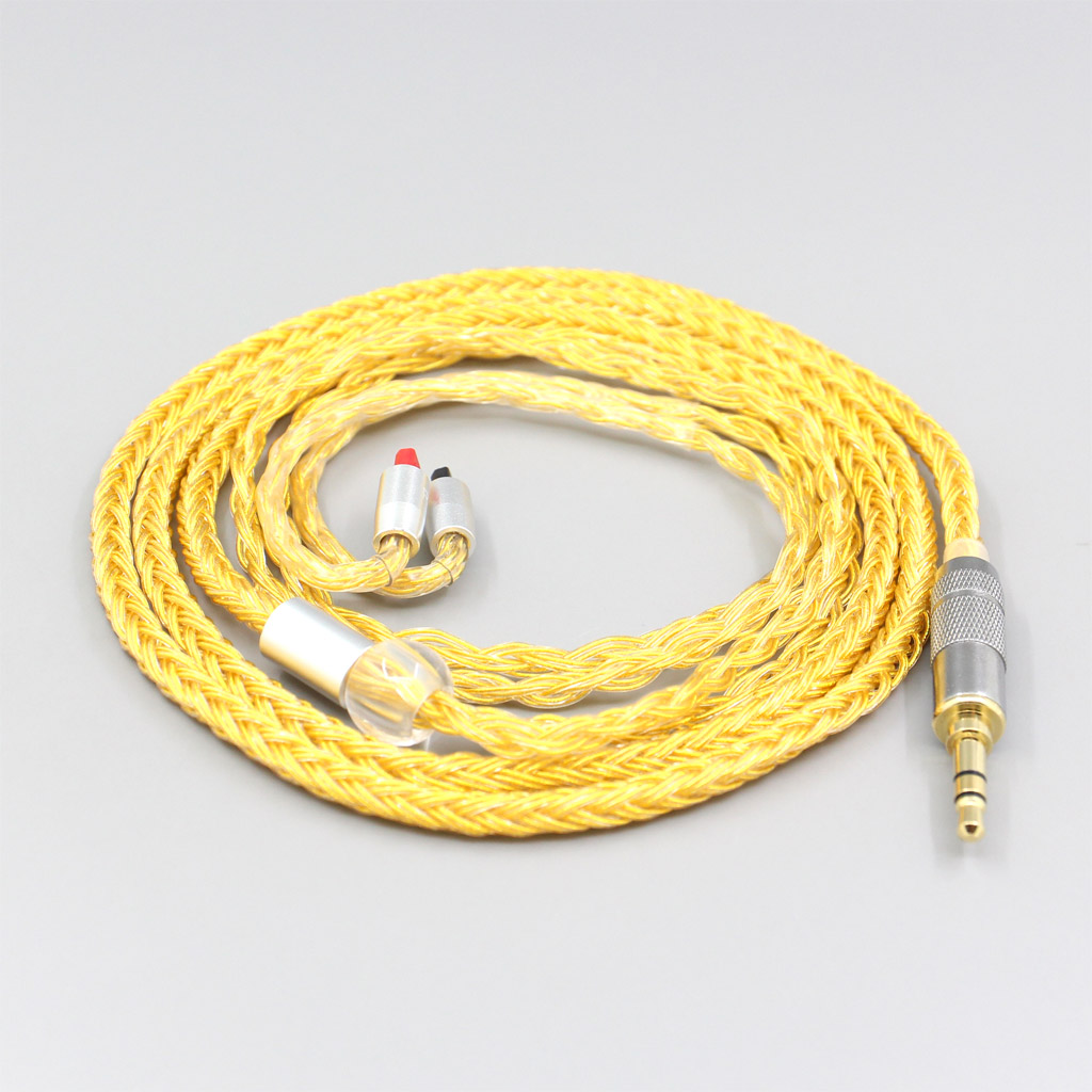16 Core OCC Gold Plated Braided Earphone Cable For Audio-Technica ATH-IM50 IM70 ath-IM01 ath-IM02 ath-IM03 ath-IM04