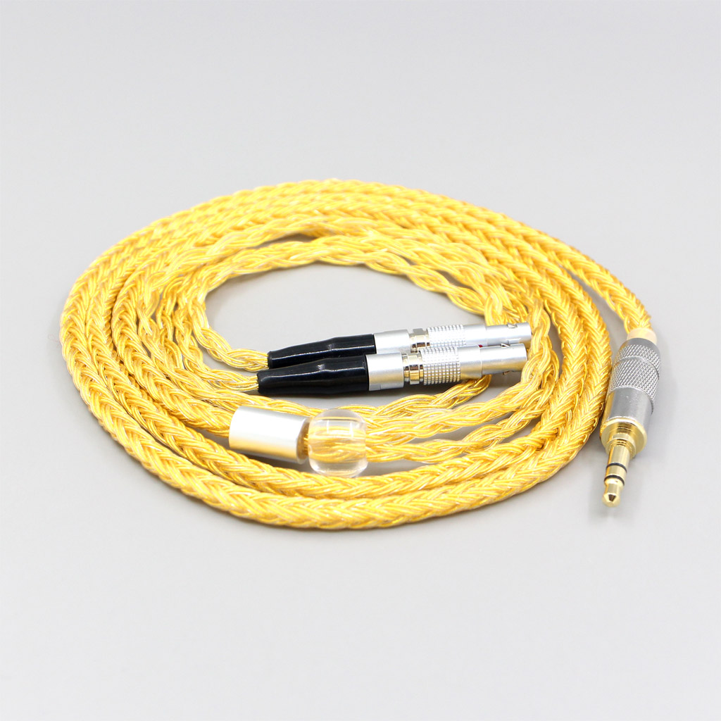 16 Core OCC Gold Plated Braided Earphone Cable For Ultrasone Jubilee 25E dition ED8EX ED15 Headphone