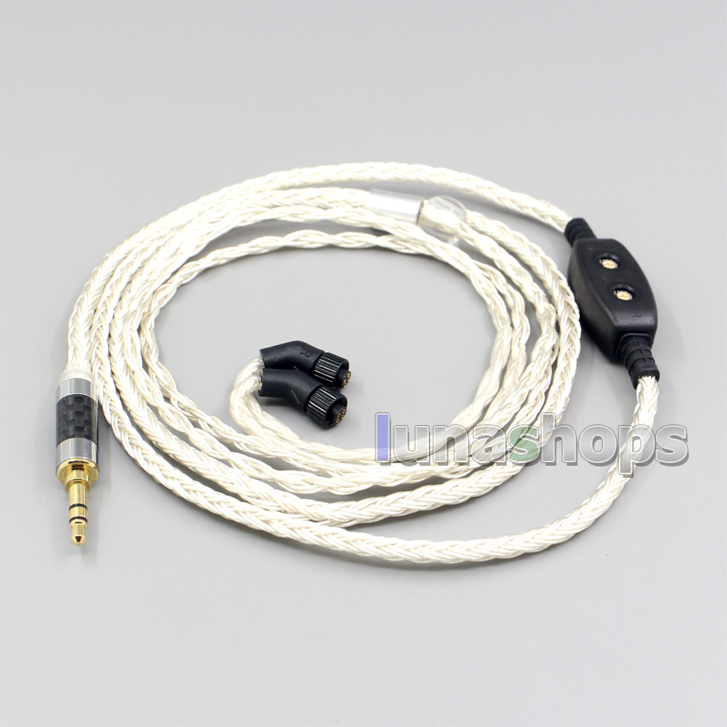 16 Core OCC Silver Plated Headphone Earphone Cable For AKR03 Roxxane JH Audio JH24 Layla Angie