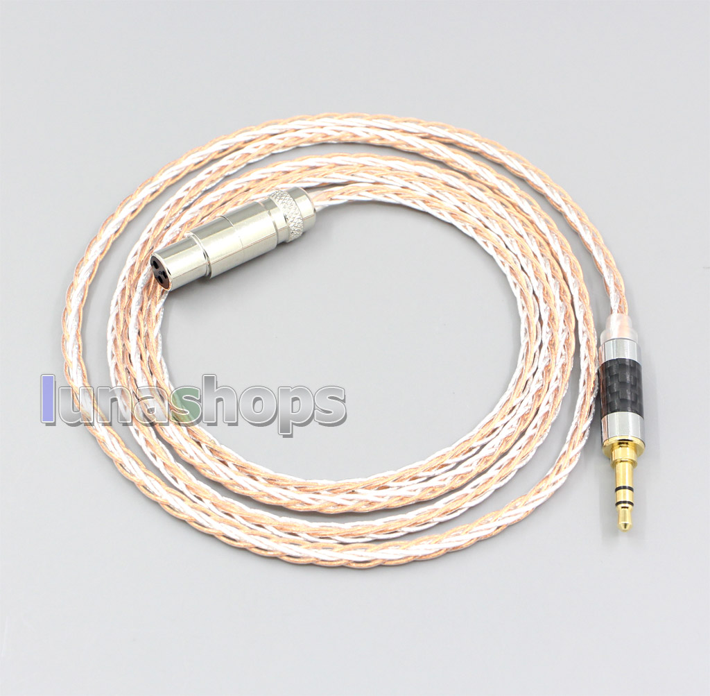 XLR 6.5mm 4.4mm 2.5mm 800 Wires Silver + OCC Headphone Cable For AKG Q701 K702 K271 K272 K240 K141 K712 K181 K267 K712