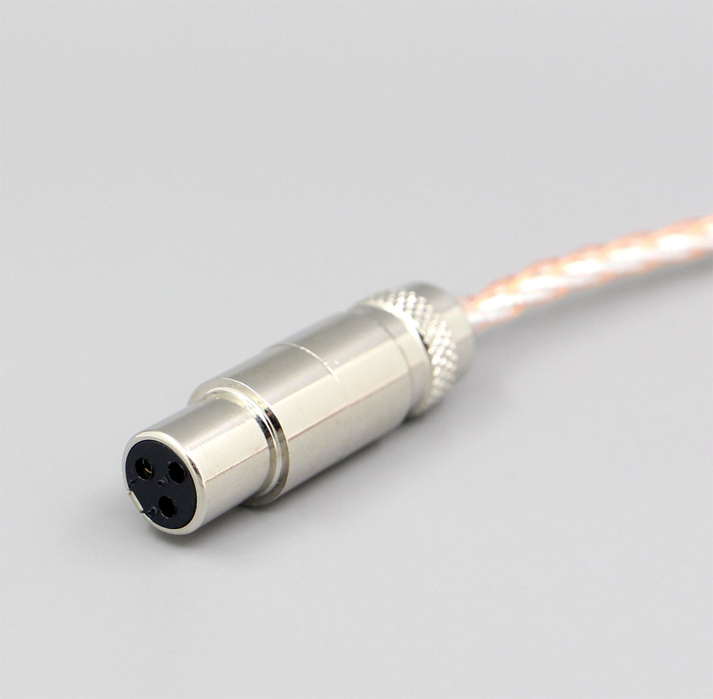 XLR 6.5mm 4.4mm 2.5mm 800 Wires Silver + OCC Headphone Cable For AKG Q701 K702 K271 K272 K240 K141 K712 K181 K267 K712