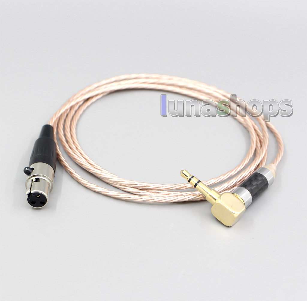Hi-Res Brown XLR 3.5mm 2.5mm 4.4mm Earphone Cable For AKG Q701 K702 K271 K272 K240 K141 K712 K181 K267 K712 Headphone