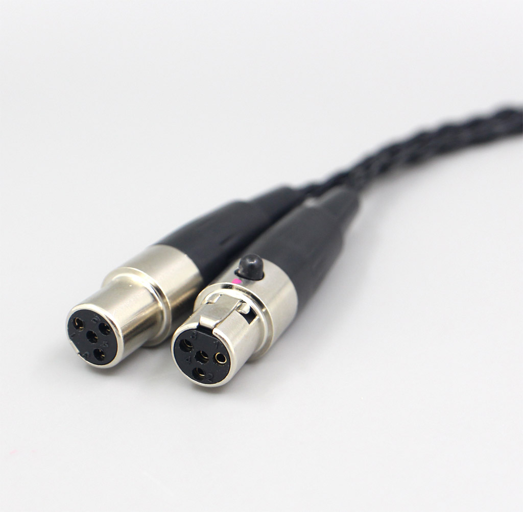 16 Core Black OCC Awesome All In 1 Plug Earphone Cable For Audeze LCD-3 LCD3 LCD-2 LCD2 LCD-X LCD-XC