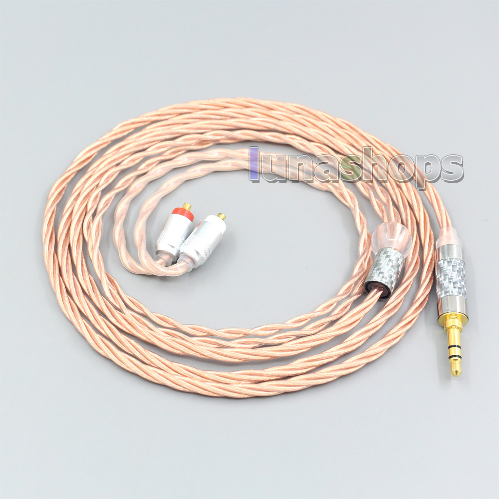 Silver Plated OCC Shielding Coaxial Earphone Cable For Sony IER-M7 IER-M9 IER-Z1R