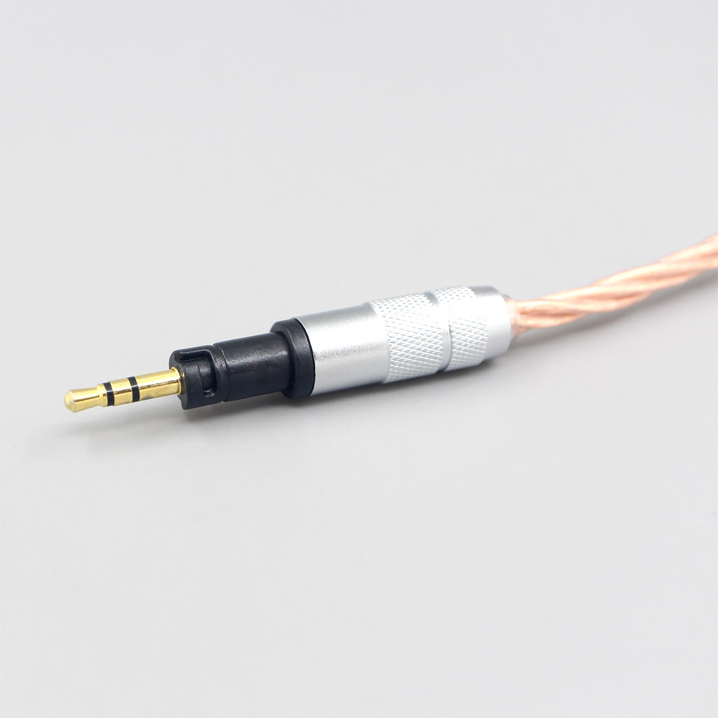 Silver Plated OCC Shielding Coaxial Earphone Cable For Sennheiser Momentum 1.0 2.0 On-Ear Headphone Headset