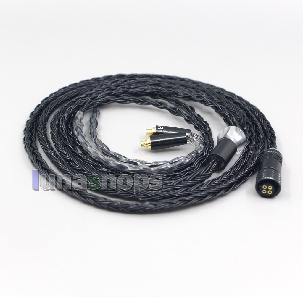 16 Core Black OCC Awesome All In 1 Plug Earphone Cable For AKG N5005 N30 N40 MMCX