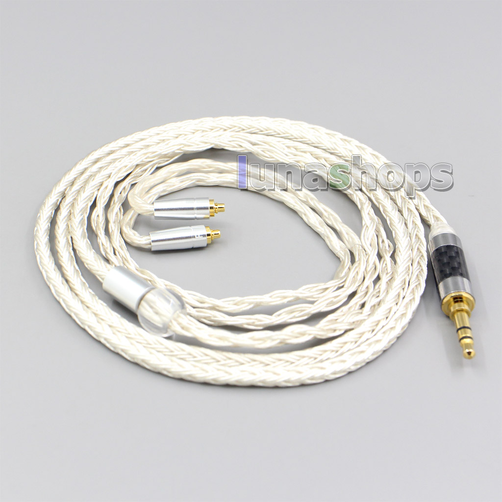 16 Core OCC Silver Plated Earphone Cable For AKG N5005 N30 N40 MMCX