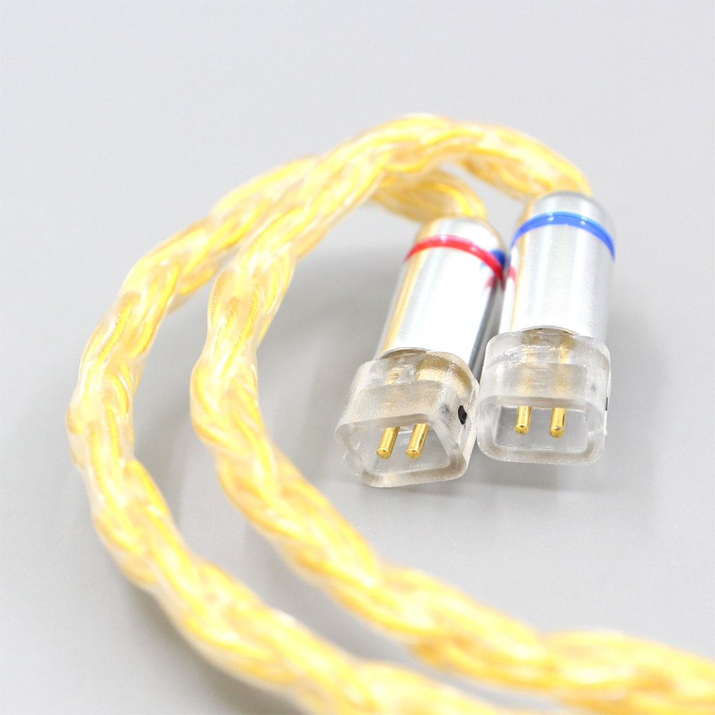 16 Core OCC Gold Plated Braided Earphone Cable For UE11 UE18 pro QDC Gemini Gemini-S Anole V3-C V3-S V6-C