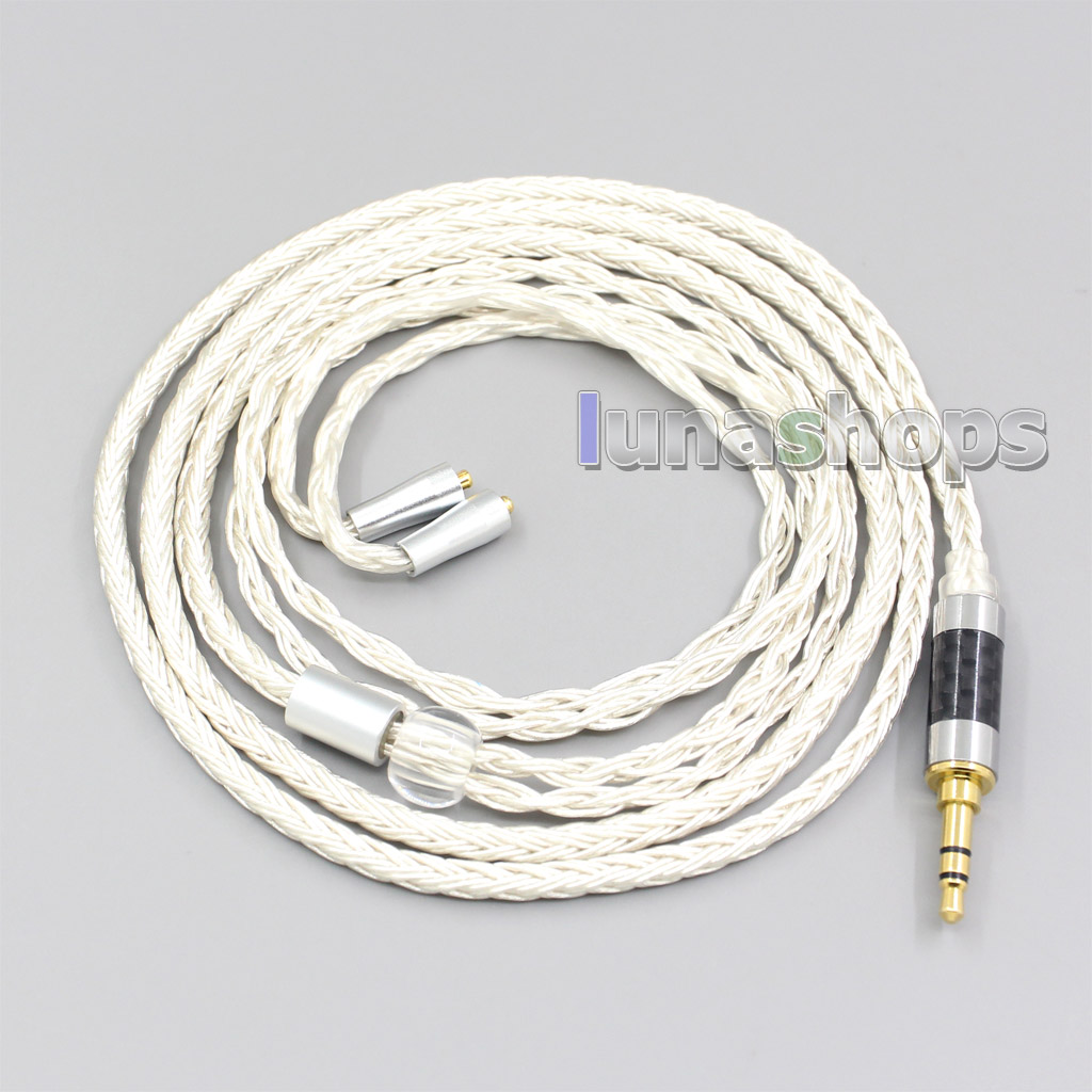 16 Core OCC Silver Plated Earphone Cable For Westone W40 W50 W60 UM10 UM20 UM30 UM40 UM50 Pro