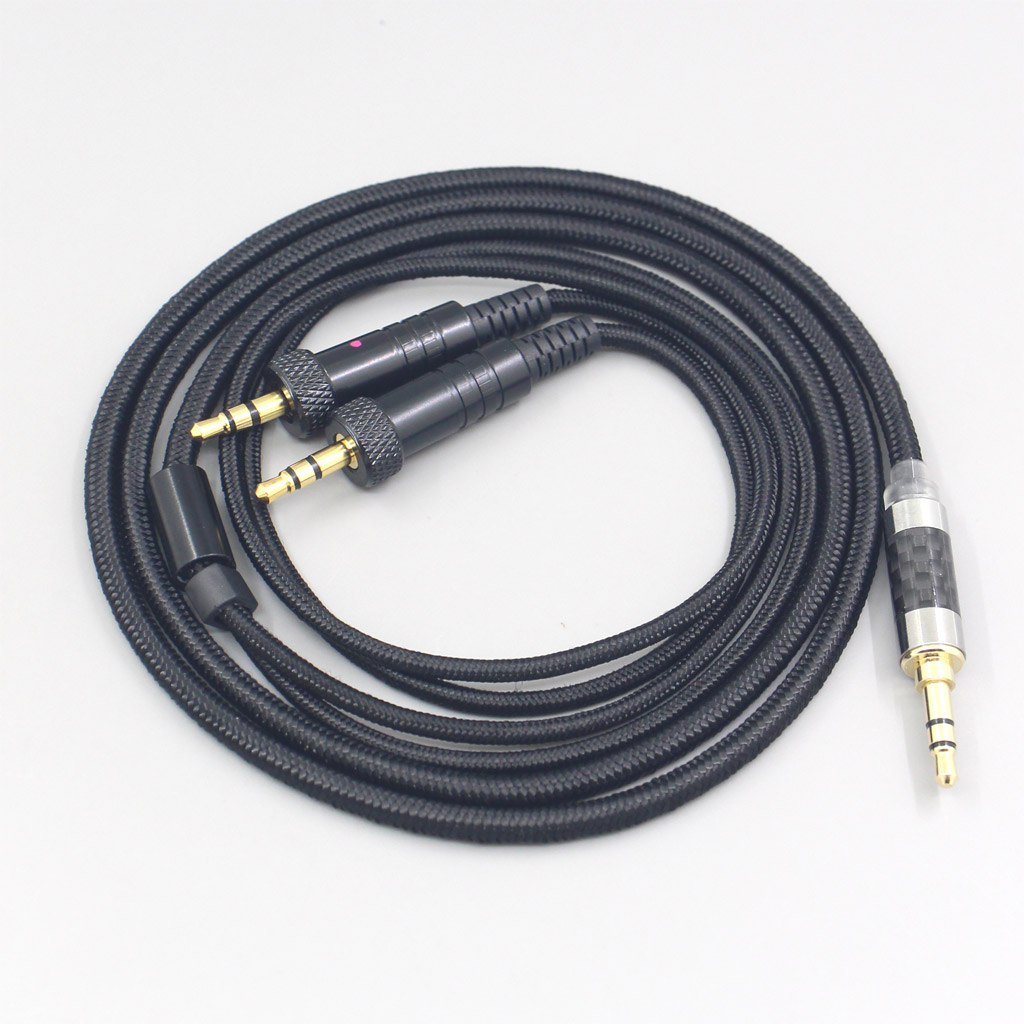 6.5mm XLR 4.4mm Super Soft Headphone Nylon OFC Cable For Sony MDR-Z1R MDR-Z7 MDR-Z7M2 With Screw To Fix Earphone headsets