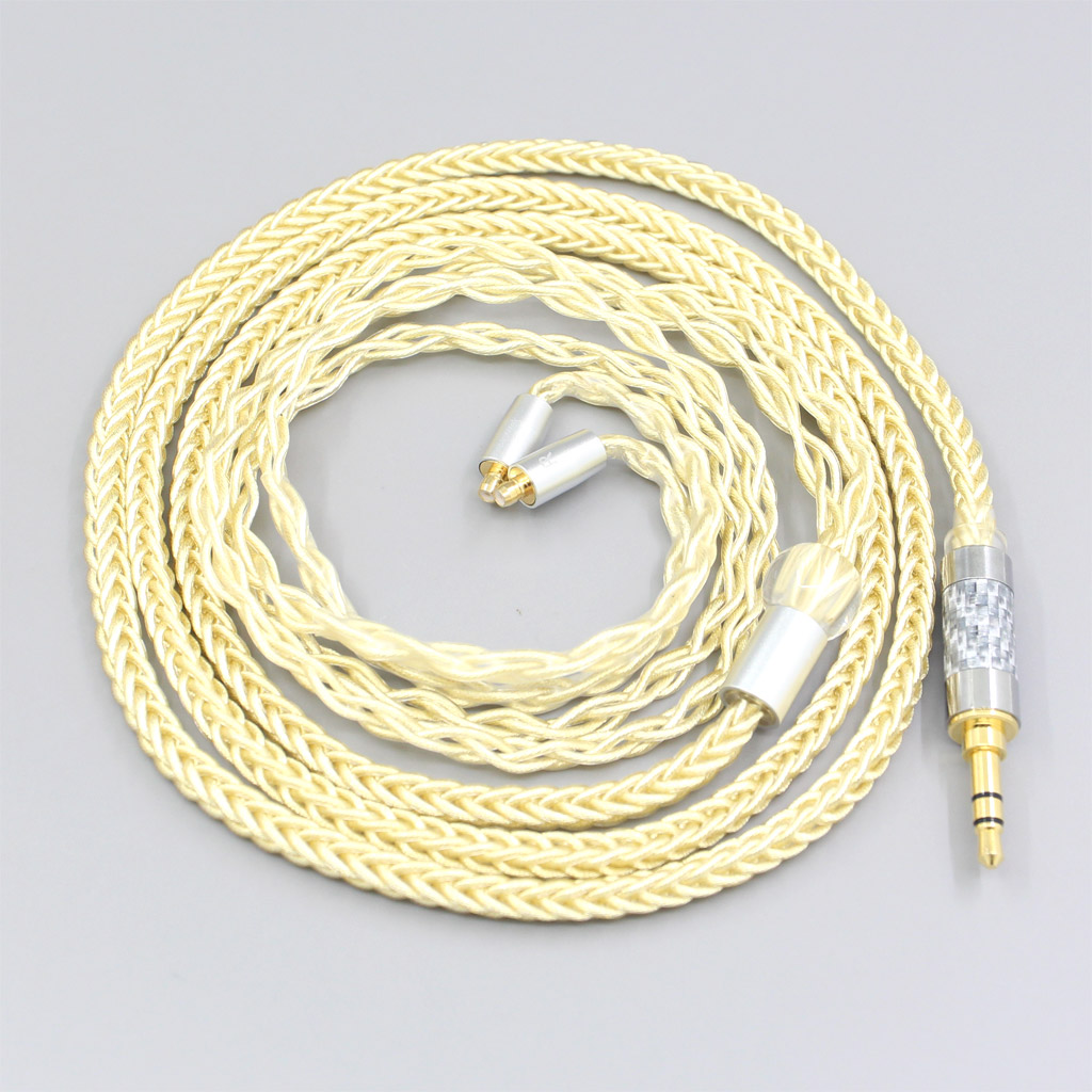 8 Core Gold Plated + Palladium Silver OCC Alloy Cable For Acoustune HS 1695Ti 1655CU 1695Ti 1670SS Earphone