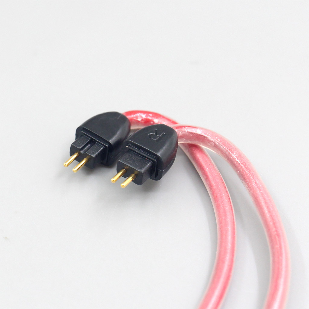 Red 2.5mm 4.4mm XLR Black 99% Pure PCOCC Earphone Cable For HiFiMan RE2000 Topology Diaphragm Dynamic Driver
