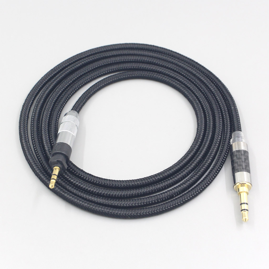 6.5mm XLR 4.4mm Super Soft Headphone Nylon OFC Cable For Shure SRH840 SRH940 SRH440 SRH750DJ Philips SHP9000 SHP8900
