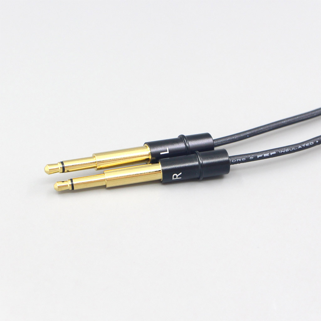 Black 99% Pure PCOCC Earphone Cable For Meze 99 Classics NEO NOIR Headset Headphone