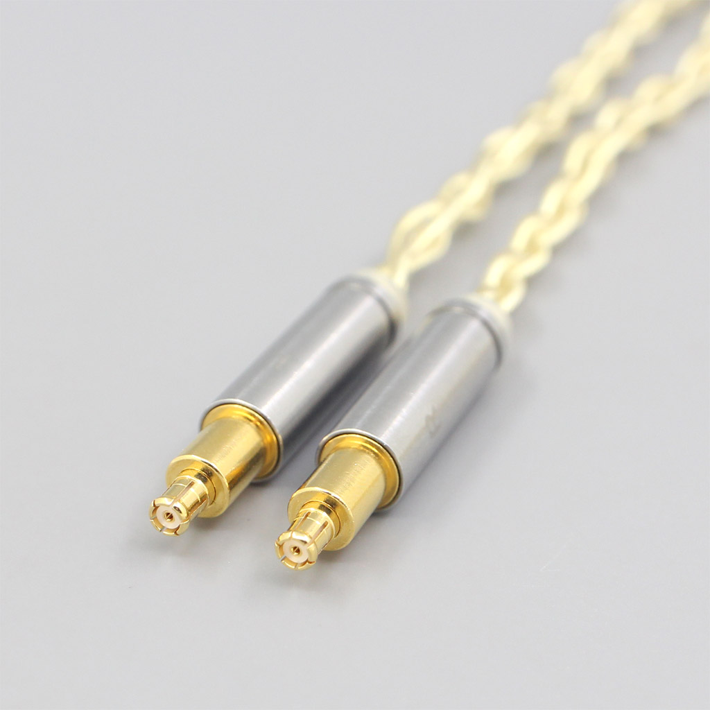 8 Core Gold Plated + Palladium Silver OCC Alloy Cable For Audio Technica ATH-ADX5000 ATH-MSR7b 770H 990H A2DC Headphone