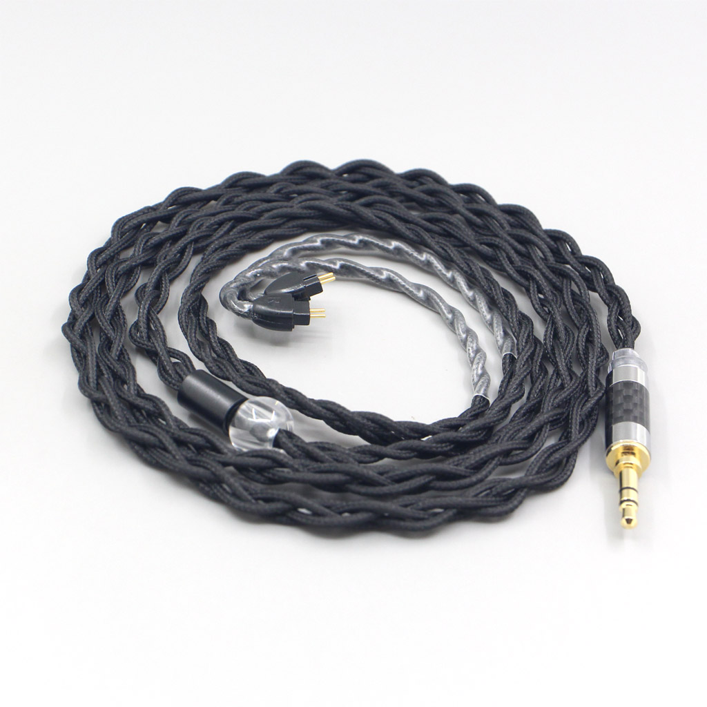 Pure 99% Silver Inside Headphone Nylon Cable For HiFiMan RE2000 Topology Diaphragm Dynamic Driver