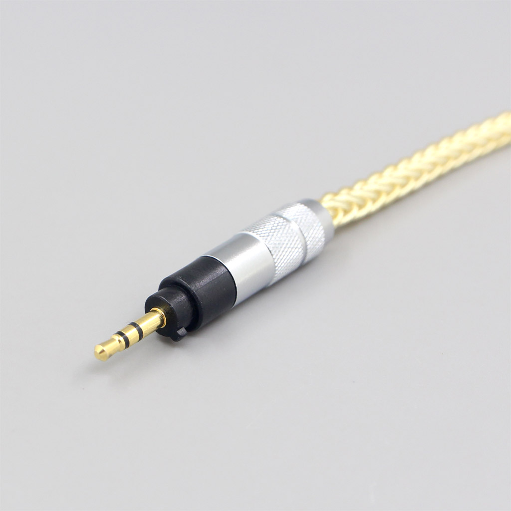 8 Core Gold Plated + Palladium Silver OCC Cable For Sennheiser Urbanite XL On/Over Ear Earphone Headset Headphone