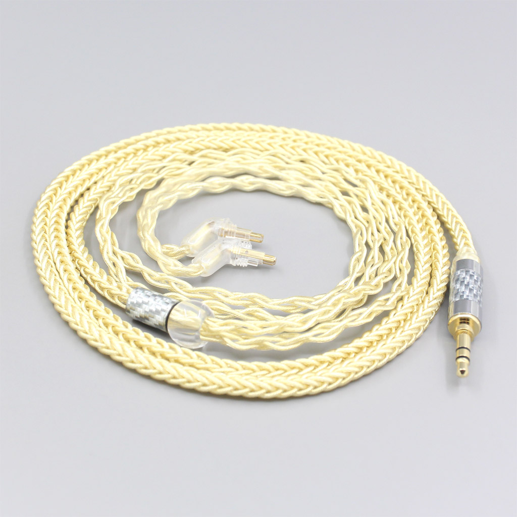 8 Core Gold Plated + Palladium Silver OCC alloy Cable For Sony MDR-EX1000 MDR-EX600 MDR-EX800 MDR-7550 Earphone