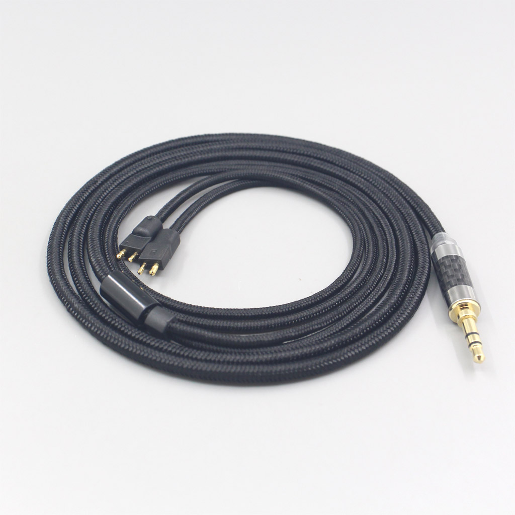 2.5mm 4.4mm Super Soft Headphone Nylon OFC Cable For Fitear To Go! 334 private c435 mh334 Jaben 111(F111) MH333