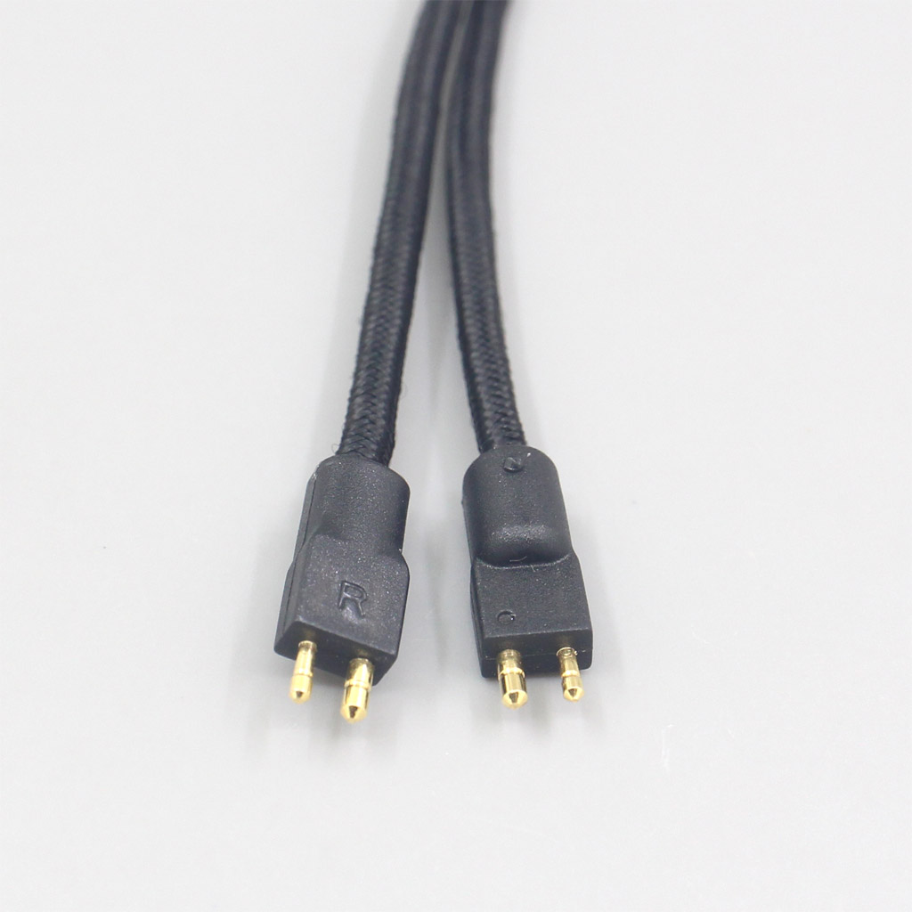 2.5mm 4.4mm Super Soft Headphone Nylon OFC Cable For Fitear To Go! 334 private c435 mh334 Jaben 111(F111) MH333