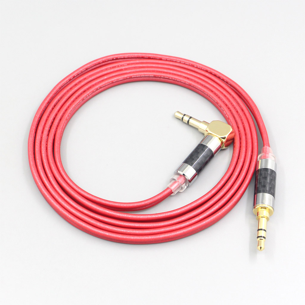 Red 2.5mm 4.4mm XLR Black 99% Pure PCOCC Earphone Cable For Fostex T50RP Mk3 T40RP Mk2 T20RP Mk2 Dekoni Audio Blue Headphone