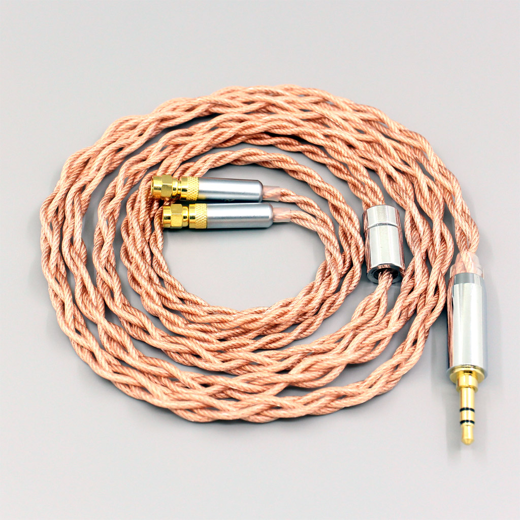 Graphene 7N OCC Shielding Coaxial Mixed Earphone Cable For HiFiMan HE400 HE5 HE6 HE300 HE4 HE500 HE6 Headphone