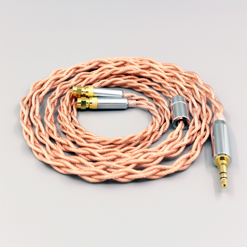 Graphene 7N OCC Shielding Coaxial Mixed Earphone Cable For HiFiMan HE400 HE5 HE6 HE300 HE4 HE500 HE6 Headphone