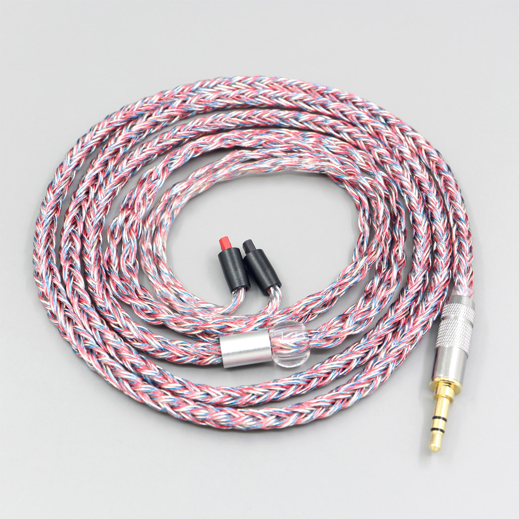 16 Core Silver OCC OFC Mixed Braided Cable For Audio-Technica ATH-IM50 IM70 ath-IM01 ath-IM02 ath-IM03 ath-IM04 Earphone