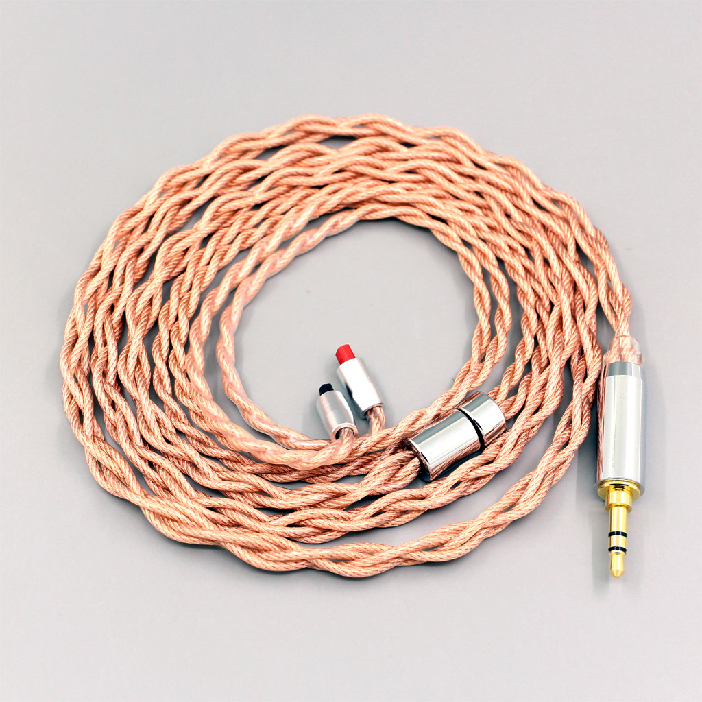 Graphene 7N OCC Shielding Coaxial Mixed Earphone Cable Audio-Technica ATH-IM50 IM70 IM01 IM02 IM03 IM04 4Core 1.8mm