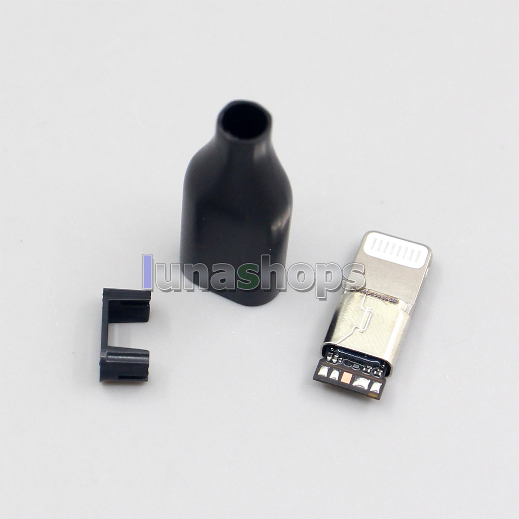 1pcs Iphone Port Adapter For Custom DIY Hifi Headphone Earphone Cable Tailed Cable Hole 3.6mm