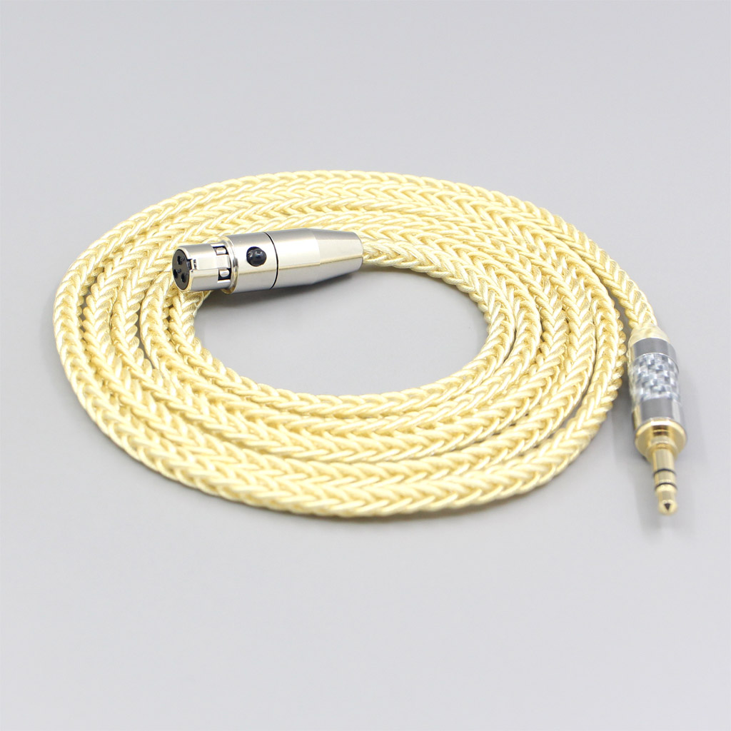 8 Core Gold Plated + Palladium Silver OCC Cable For AKG Q701 K702 K271 K272 K240 K141 K712 K181 K267 K712 Headphone