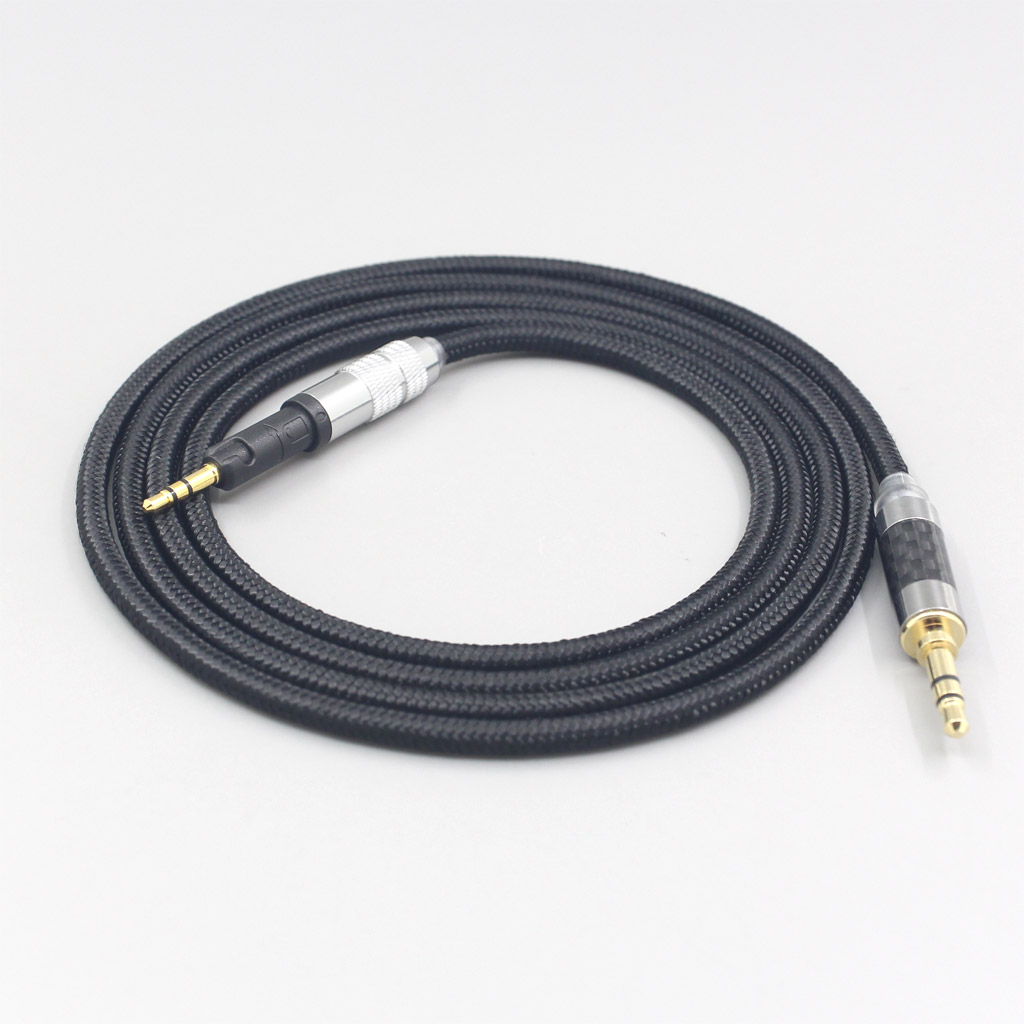 6.5mm XLR 4.4mm Super Soft Headphone Nylon OFC Cable For Audio Technica ATH-M50x ATH-M40x ATH-M70x ATH-M60x Earphone