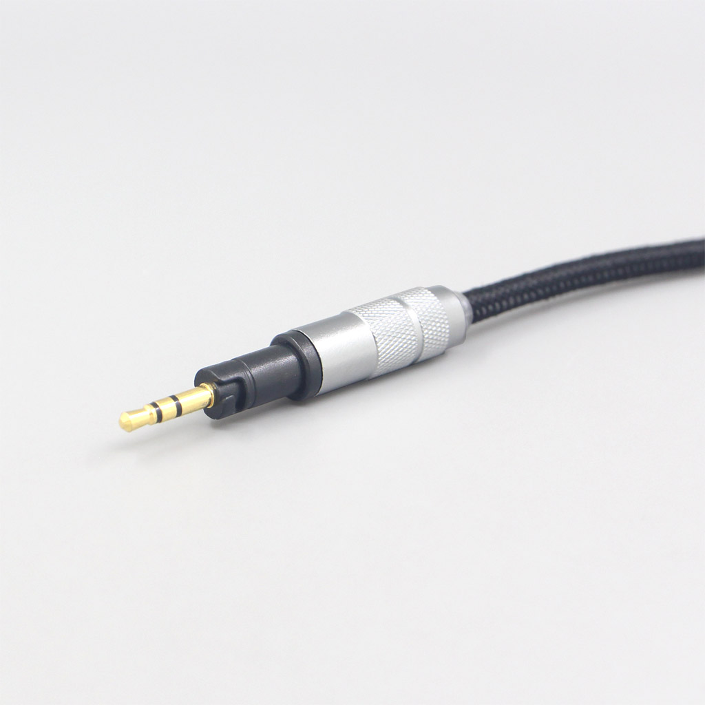 6.5mm XLR 4.4mm Super Soft Headphone Nylon OFC Cable For Sennheiser Momentum 1.0 2.0 Earphone Headset