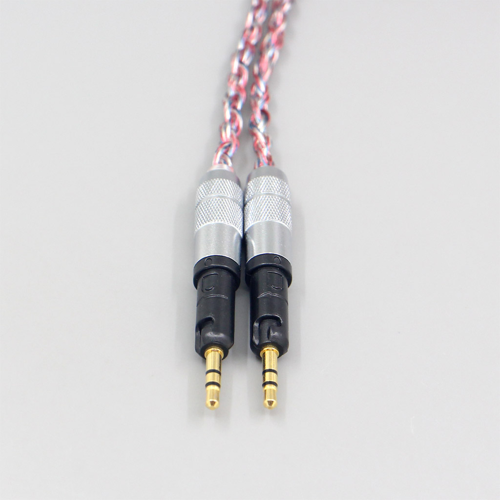 16 Core Silver OCC OFC Mixed Braided Cable For Audio-Technica ATH-R70X headphone Earphone headset
