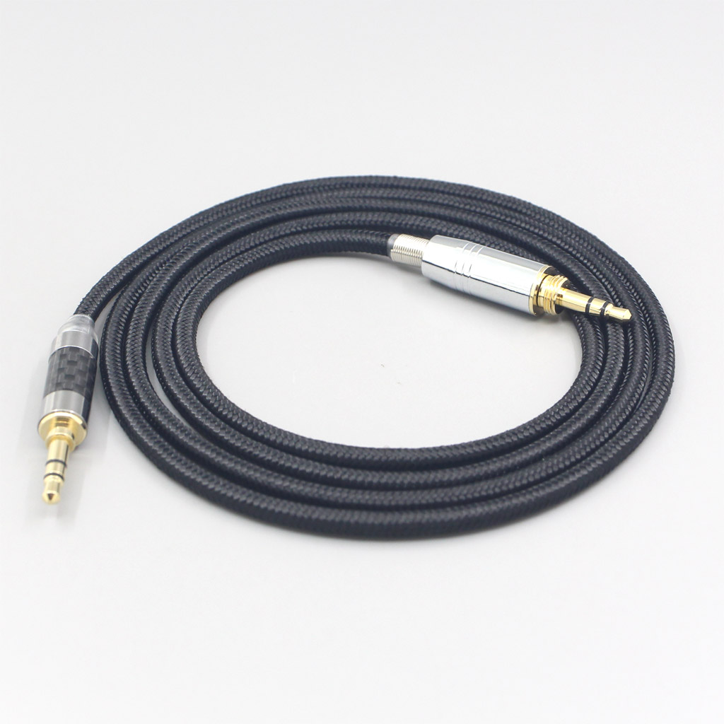 6.5mm XLR 4.4mm Super Soft Headphone Nylon OFC Cable For Audio-Technica ATH-pro500mk2 PRO700MK2 PRO5V M50 M50RD