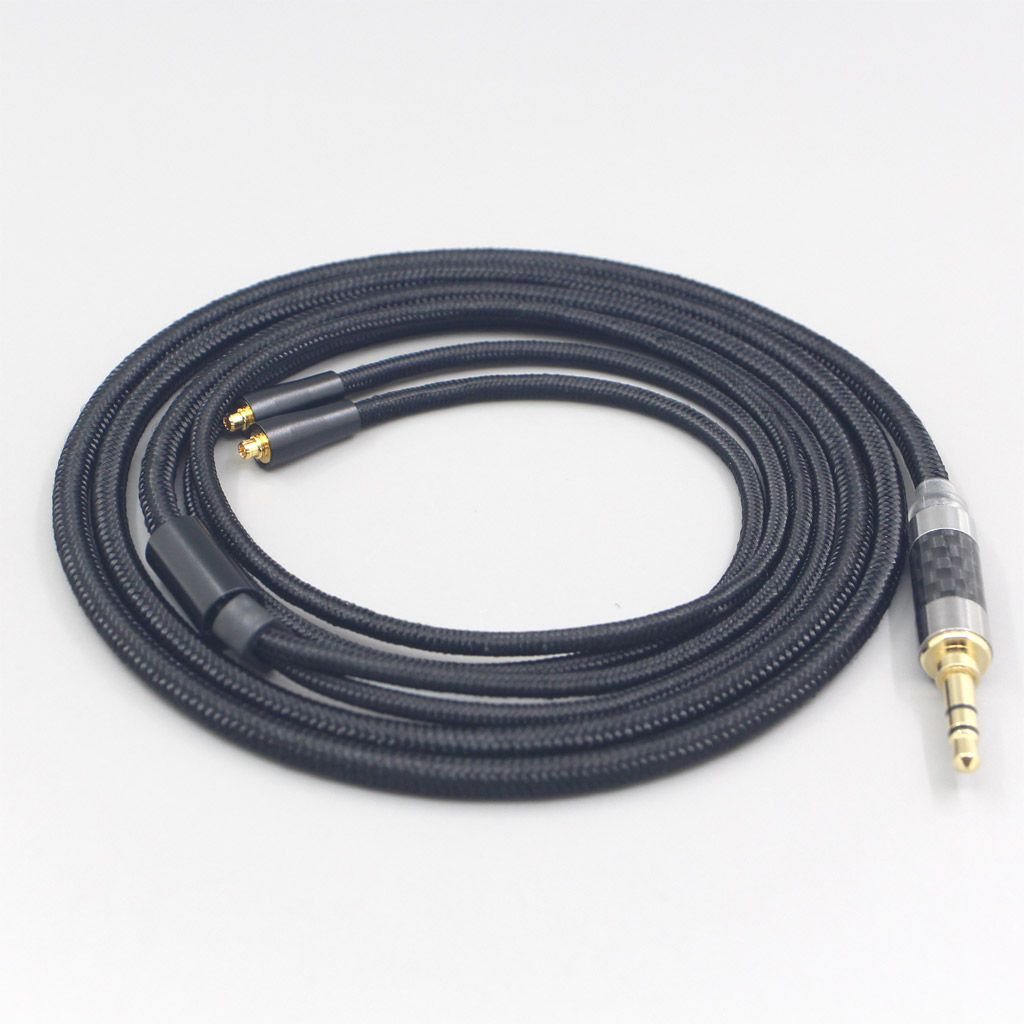 2.5mm XLR 4.4mm Super Soft Headphone Nylon OFC Cable For Westone W40 W50 W60 UM10 UM20 UM30 UM40 UM50 Pro