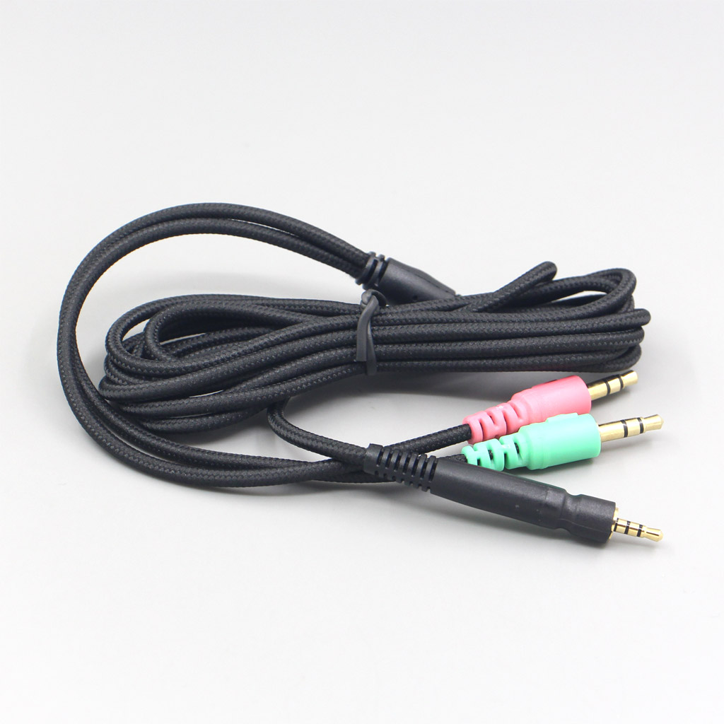 3.5mm Audio Cable For Sennheiser G4me Game One Zero PC 373D GSP 350 500 600 Headset Headphone