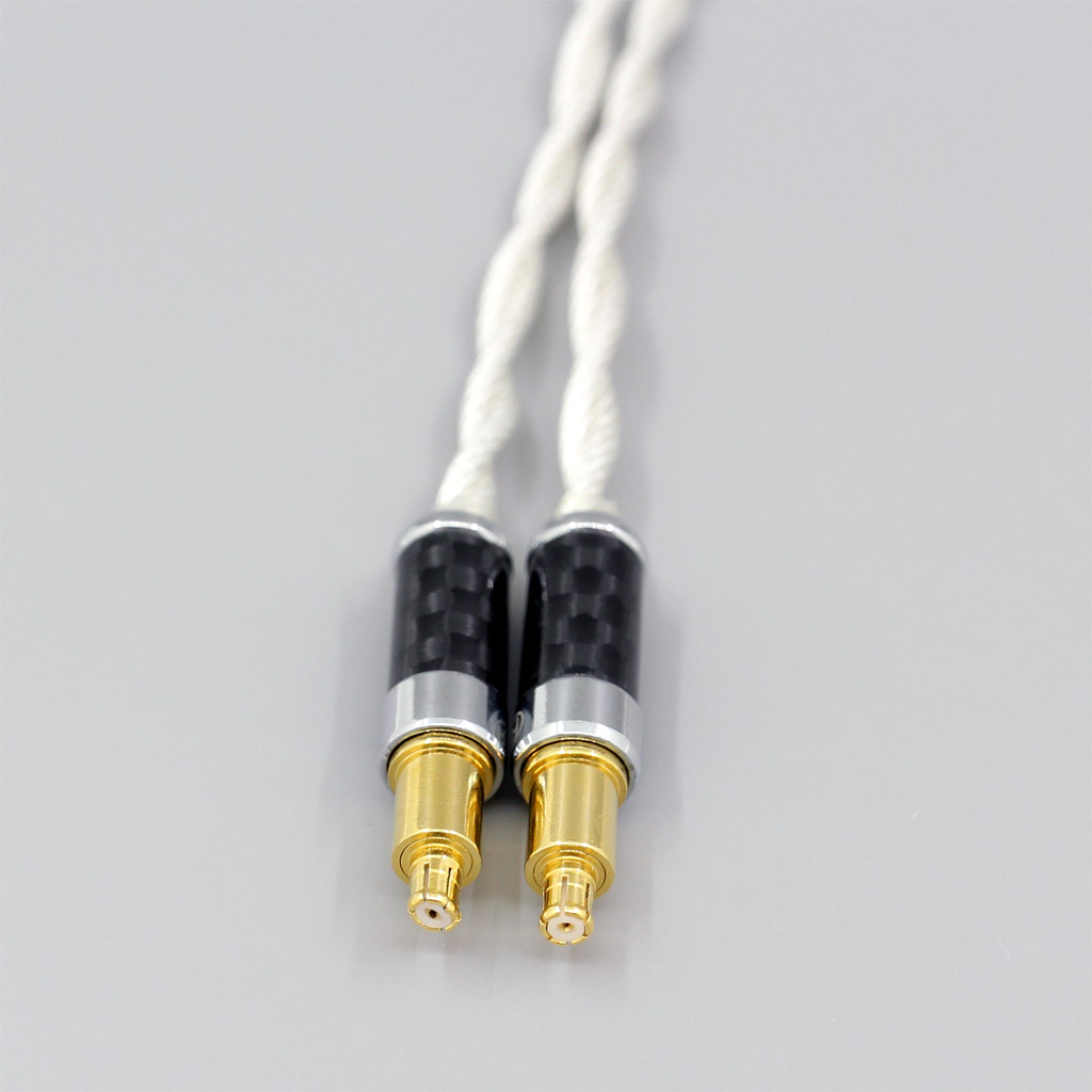 Graphene 7N OCC Silver Plated Type2 Earphone Cable For Audio Technica ATH-ADX5000 MSR7b 770H 990H A2DC
